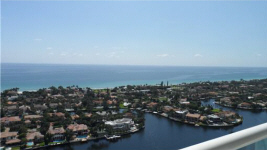 Ocean and Intracoastal Waterway Views from The Point of Aventura