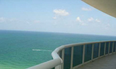 South East ocean views from the Majestic Tower in Bal Harbour
