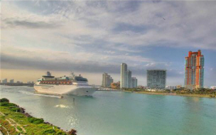 Fisher Island Palazzo del Mare Inlet views