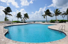 Seaside Villas Pool on Fisher Island, Miami