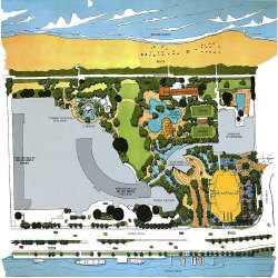 Fontainebleau II site plan - Miami Beach oceanfront Condo Hotel
