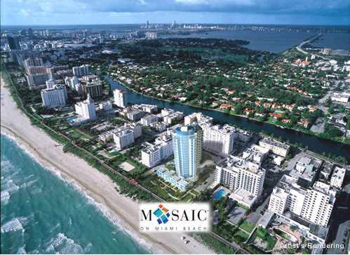 Mosaic on Miami Beach - Miami Beach oceanfront, beachfront and oceanview luxury condominium residences and condo homes.