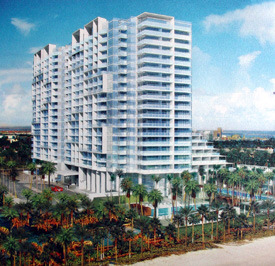 The W South Beach condominium and hotel