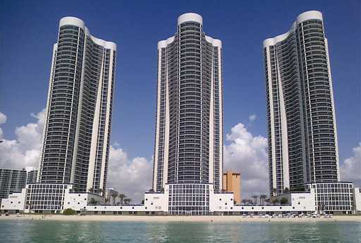 Trump Towers in Sunny Isles Beach, Miami Beach
